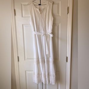 NWT Talbots white sundress